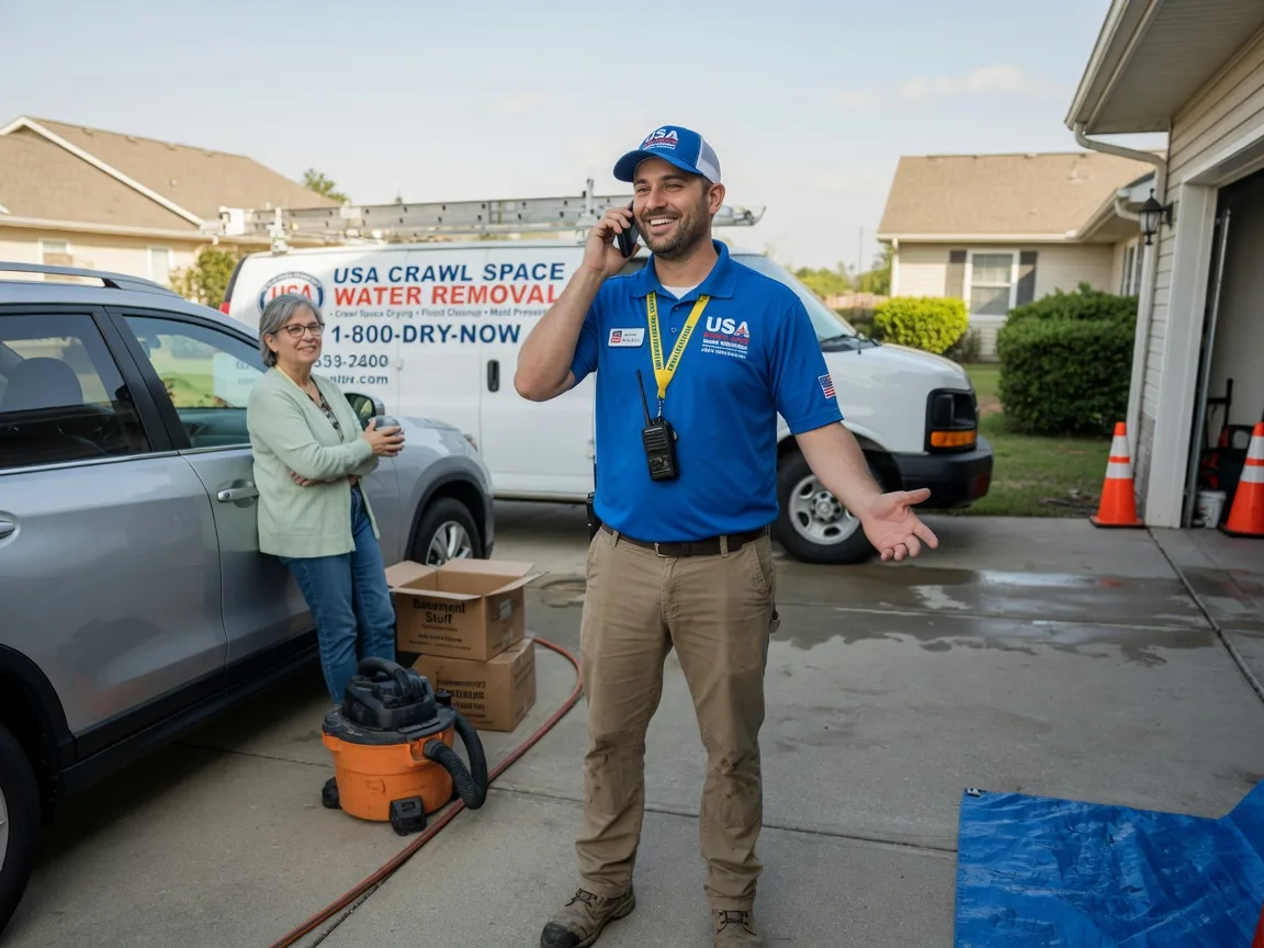 Crawl Space Water Removal Yorkville, CA FAQs